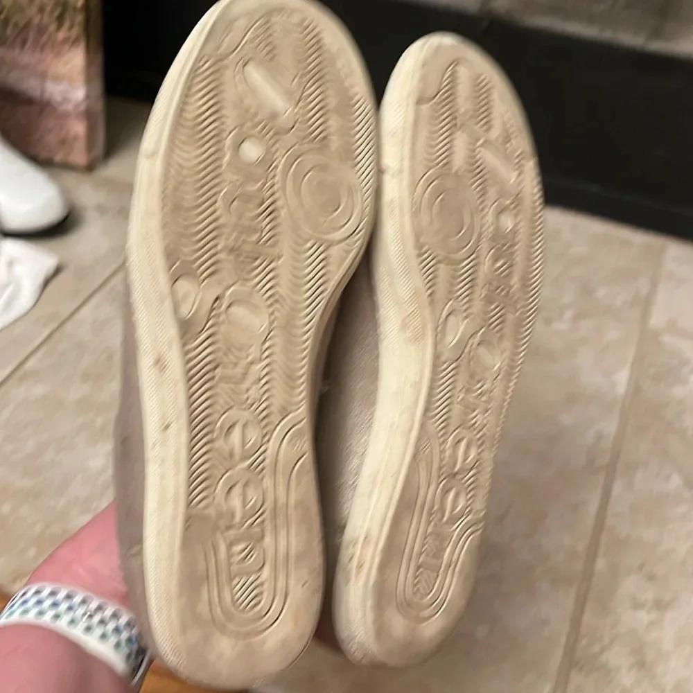 Paul Green soft silvery tan leather size 5.5
